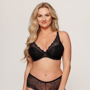 1400-6 Triangle plunge bra