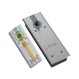 FS-11400 STD SSS - Power Adjustable Floor Spring for Heavy Wooden/Glass Doors, Ideal for Banquets EN 2-6