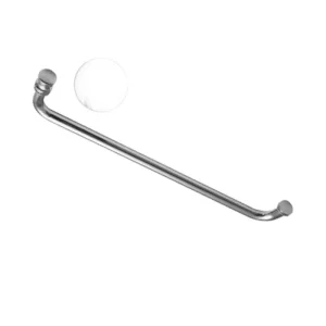 Towel Bar With Knob - OGH-TBK-2 STD
